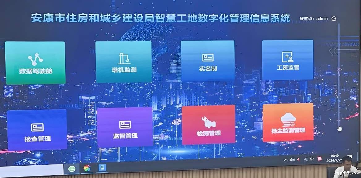 智慧工地平台助力安康市建筑工程绿色、高质量发展！