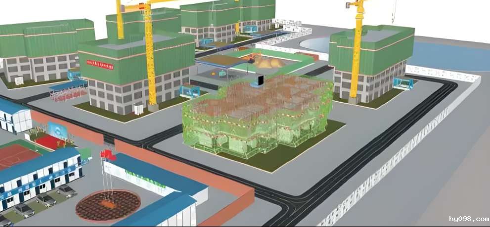 智慧工地施工全程可视化系统平台标杆—知行华智！