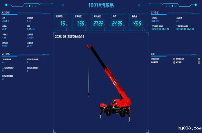 定制一套汽车吊安全监测系统多少钱？收费标准是多少？