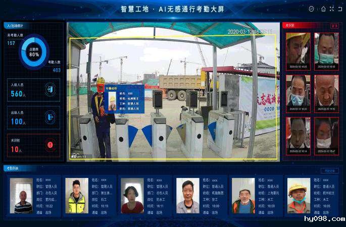 工地AI无感智能考勤系统:提升施工管理效率的新选择 工地AI无感智能考勤系统:提升施工管理效率的新选择